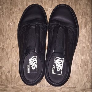 Black Vans Cush